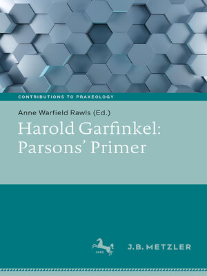 cover image of Harold Garfinkel